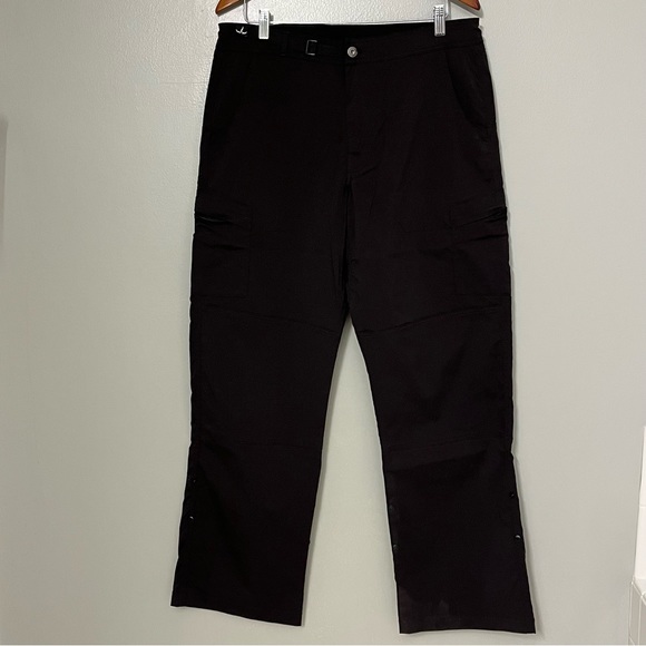 Prana Pants Prana Mens Activewear Breathe Cargo Hiking Pants Black